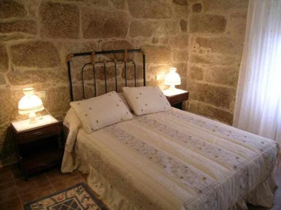 Casa Cuadrantecasa De Piedra En Playa De Carnota Villa Pedrafigueira Buitenkant foto