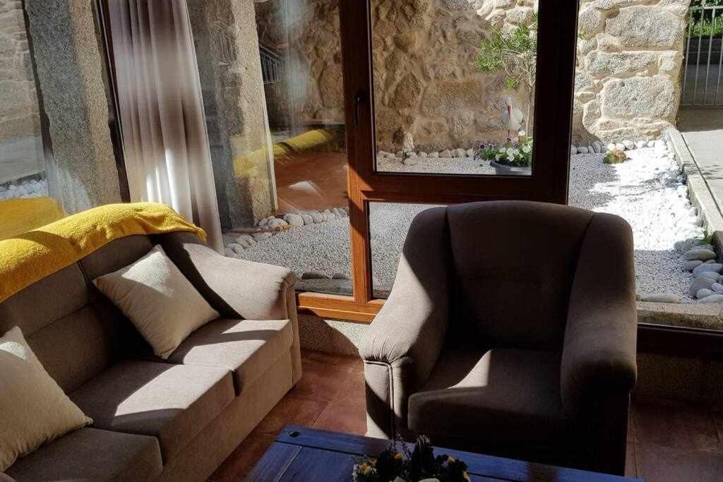 Casa Cuadrantecasa De Piedra En Playa De Carnota Villa Pedrafigueira Buitenkant foto