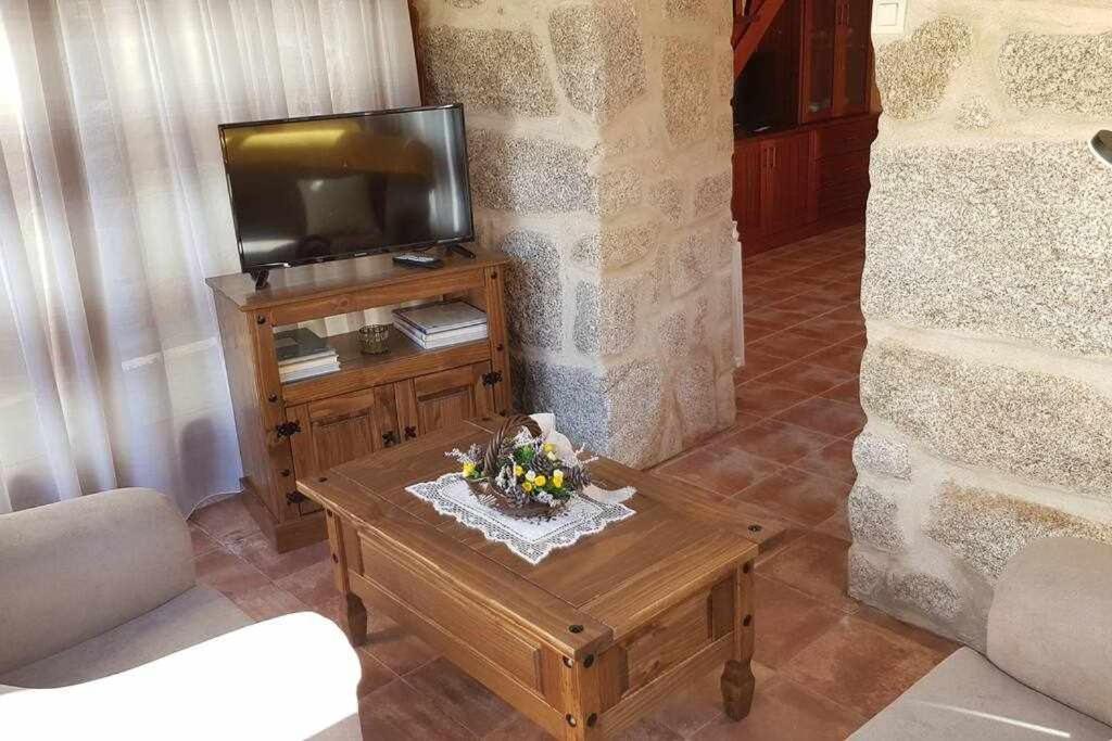 Casa Cuadrantecasa De Piedra En Playa De Carnota Villa Pedrafigueira Buitenkant foto