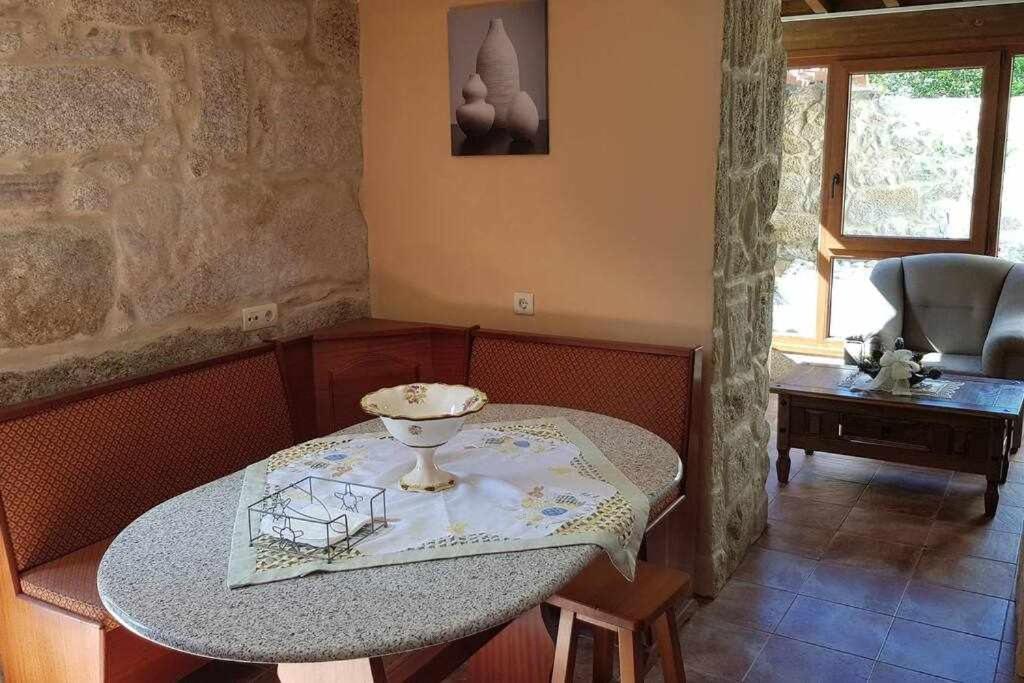 Casa Cuadrantecasa De Piedra En Playa De Carnota Villa Pedrafigueira Buitenkant foto