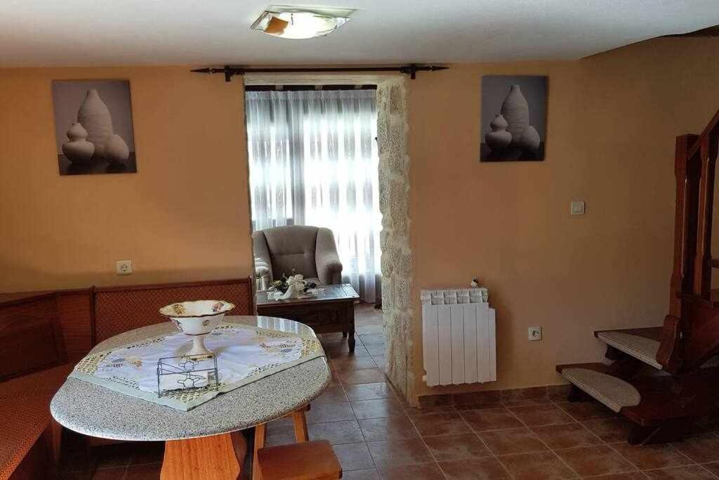Casa Cuadrantecasa De Piedra En Playa De Carnota Villa Pedrafigueira Buitenkant foto